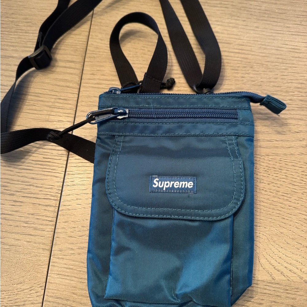 Supreme Teal Crossbody Bag
